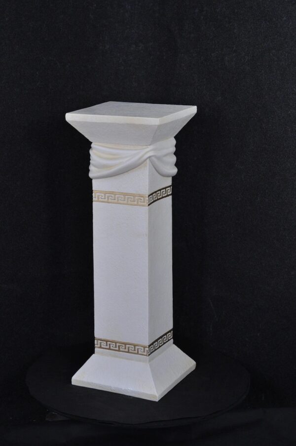 Säule mit griechischem Muster und Schärpe 81 cm – Bild 10