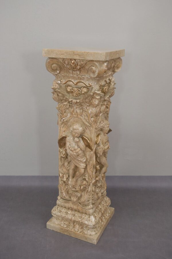 Große Säule mit Engeln 100 cm – Bild 3