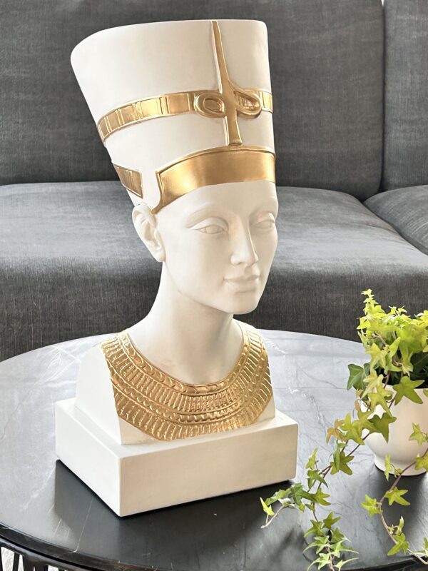 Büste der Königin Nofretete von Ägypten 53 cm – Bild 2
