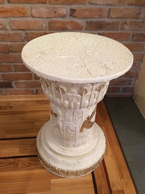 Ägyptische Säule mit Hieroglyphen 74 cm. – Bild 2