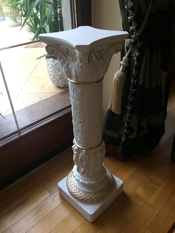 Schöne reich verzierte Säule 74 cm