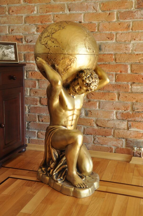 Schöne Atlas-Statue 109 cm – Bild 2