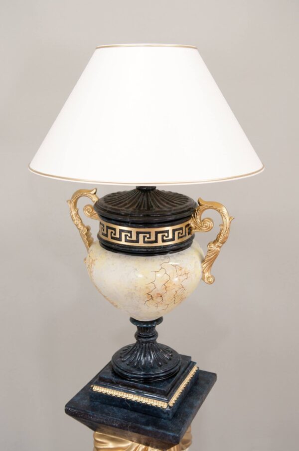 Schöne Lampe mit Ohren und griechischem Design 84 cm – Bild 3