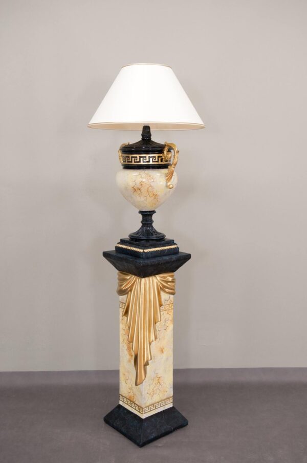 Säule mit griechischem Muster und Schärpe 81 cm – Bild 6
