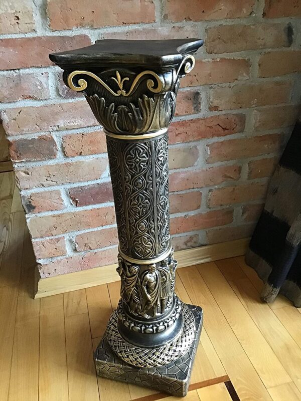 Schöne reich verzierte Säule 74 cm – Bild 8