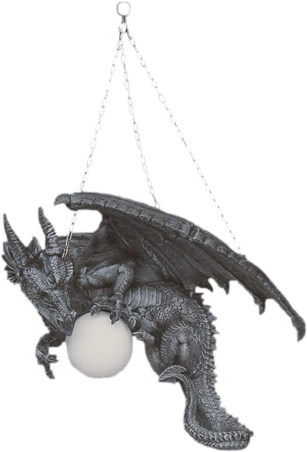Drachenlampe, die an einer kleinen Kugel hängt 54 cm