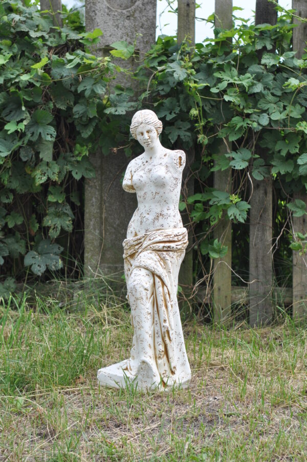 Eine wunderschöne, gealterte Statue der Venus von Milo. 75 cm. – Bild 2