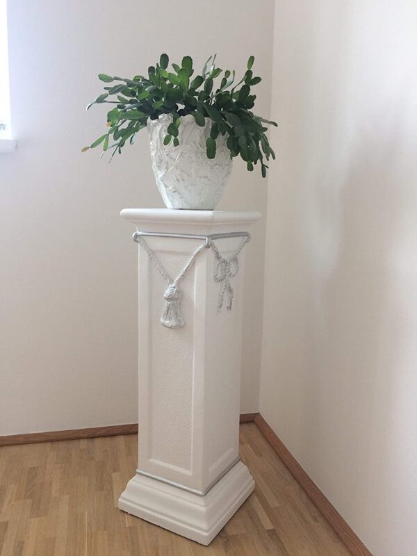 Schöne Säule mit Schnur verziert. 75 cm. – Bild 7