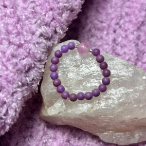 Schöner Ring aus Phosphosiderit und Achat.