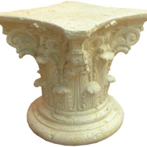 Schöne, niedrige griechische Säule. 50 cm.